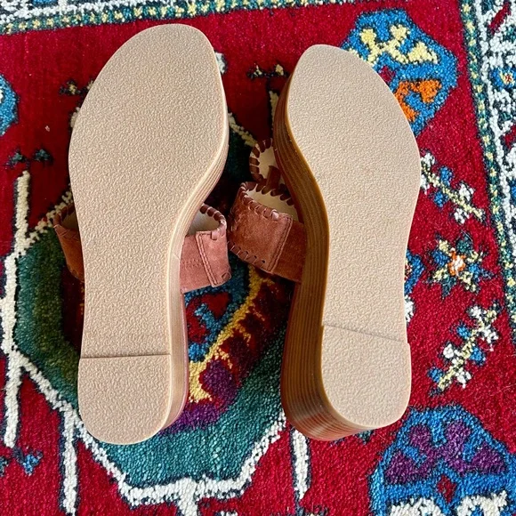 Jack Rogers Brown Slide Sandals - Picture 6 of 6